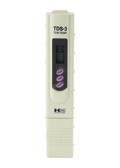 HM Digital TDS-3 Meter Multi Range Handheld TDS Meter with Carrying Case 28-9-HM
