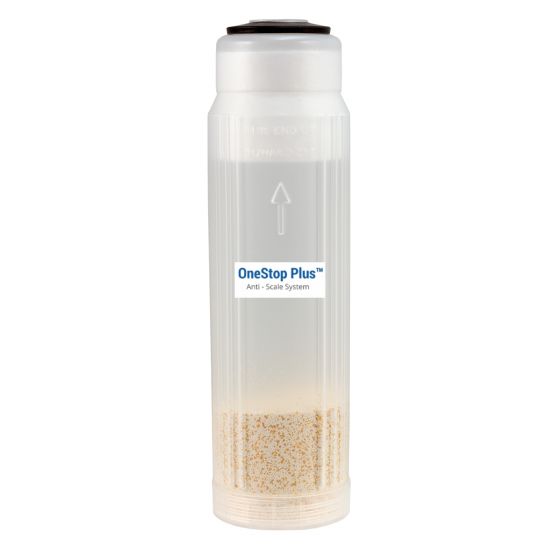One Stop Plus™ Filter Cartridge 10" x 2.5" Water Softener - Eliminates Limescale