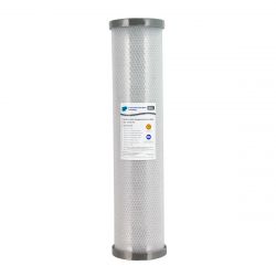 0.5 Micron Silver Impregnated (Bacteriostatic) 100% Coconut Carbon Block Water Filter | 20" x 4.5" (GT4-19BCCP5)